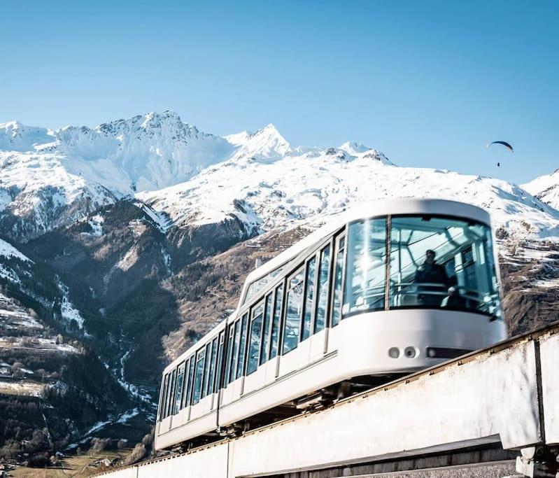 Chalet Les Arcs 1600- Montrigon Funiculaire Villa Bourg-Saint-Maurice Eksteriør bilde